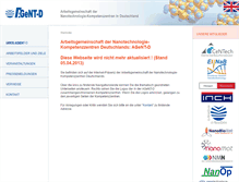 Tablet Screenshot of ag-nano.de